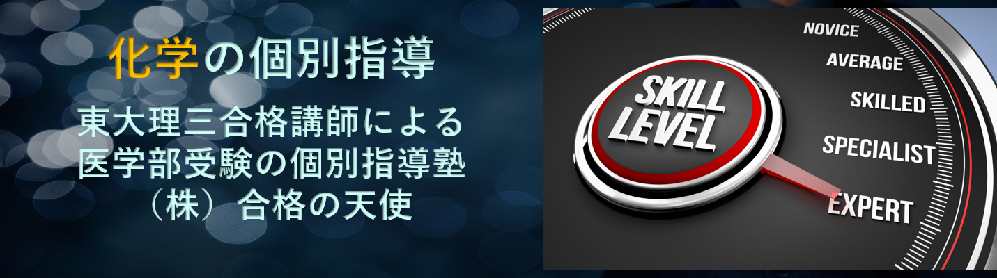 医学部受験の化学の個別指導なら東大医学部講師の個別指導塾（株）合格の天使